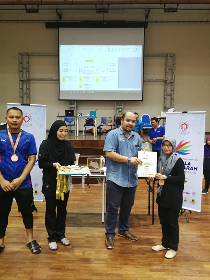 04112019 - Pertandingan Badminton Piala Pengarah MARA Johor