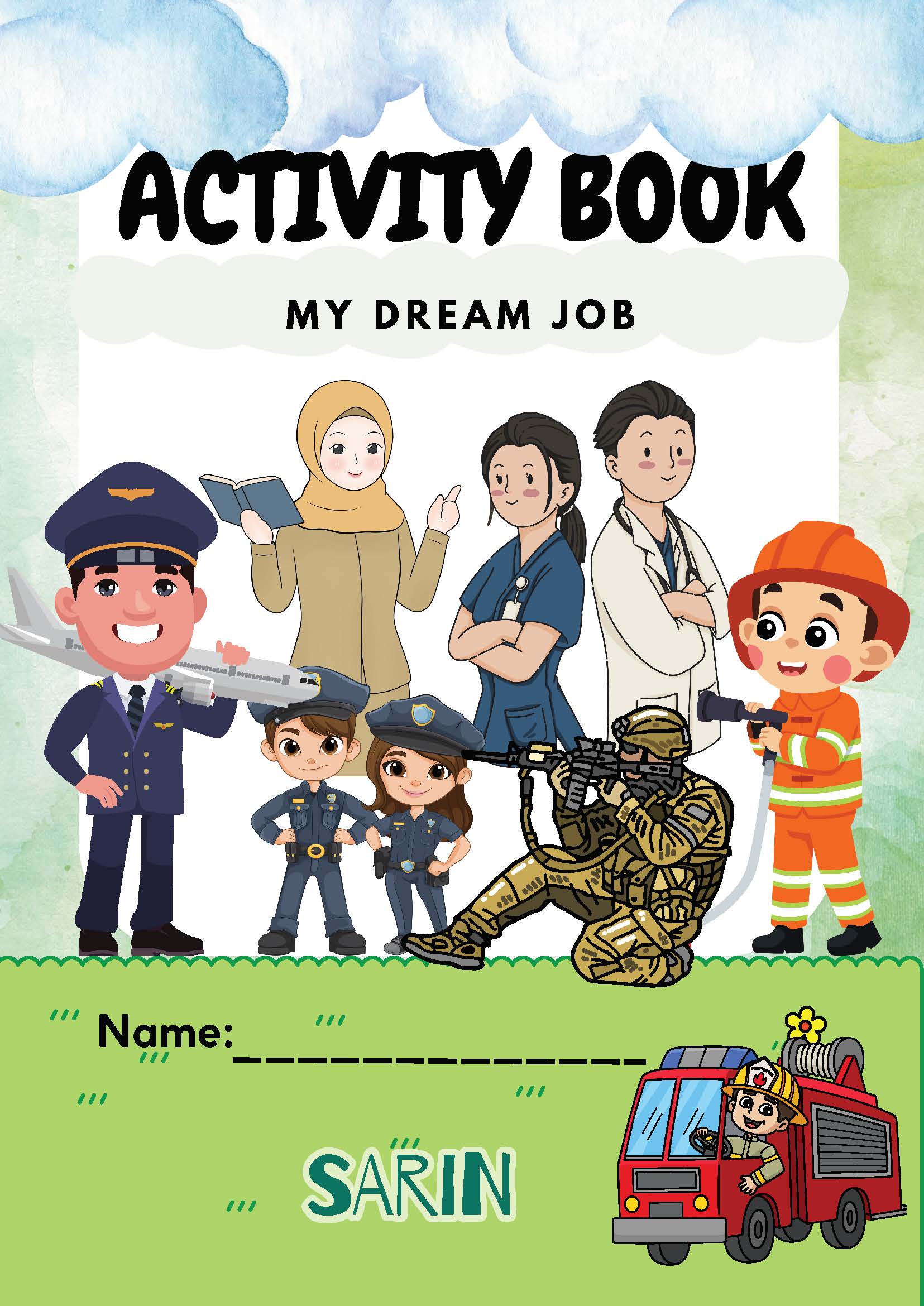 6. ACTIVITY BOOK MY DREAM JOB